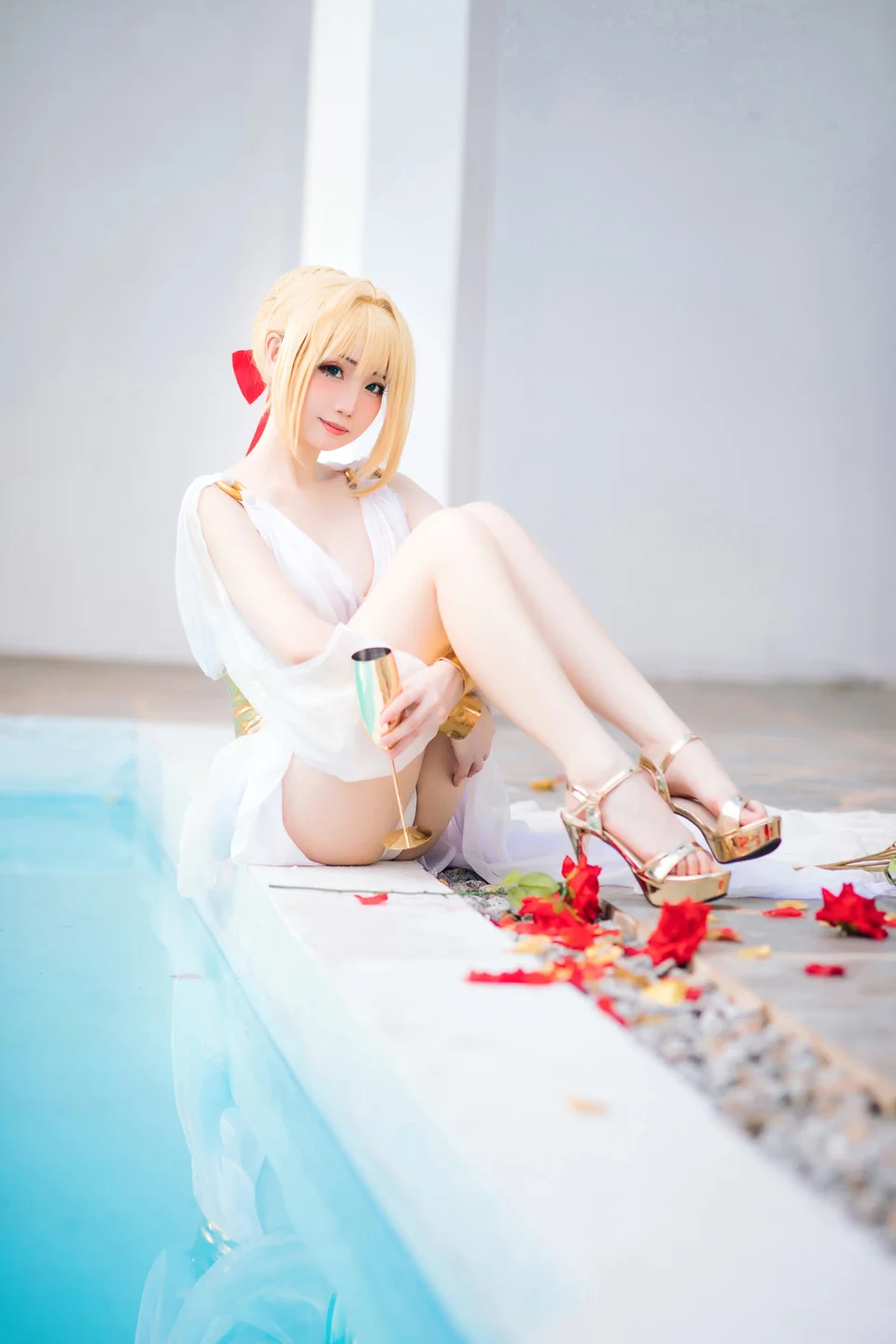 焖焖碳 - FGO·尼禄 礼服 [27P-270MB] tg@simisebaisi 【丝足阁】008.webp